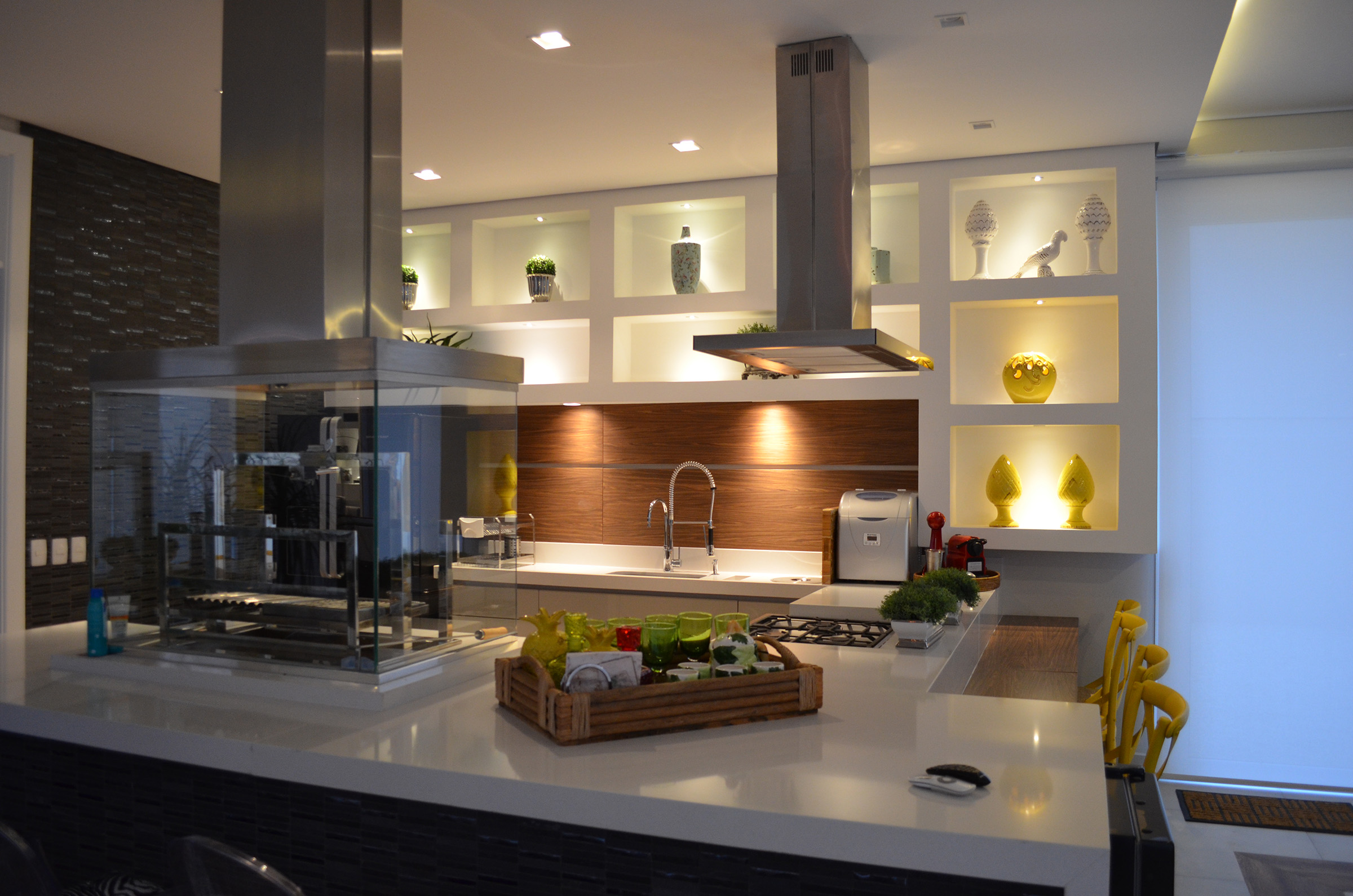 Interior elegante de apartamento