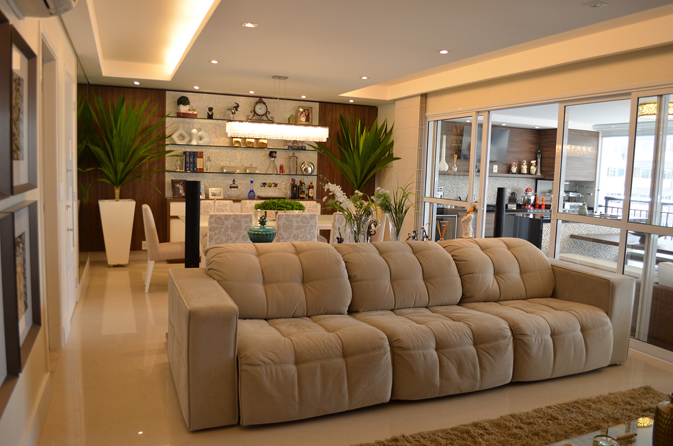 Detalhe de materialidade e acabamento